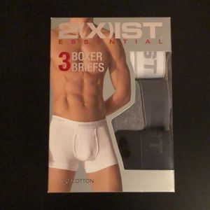 2XIST Essential 3 Pack Boxer Briefs